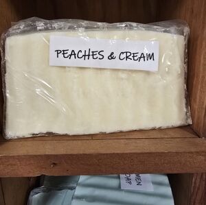 Peaches and Cream Goat Milk Soap